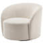 Fauteuil demi-tonneau pivotant Clcle-88388130