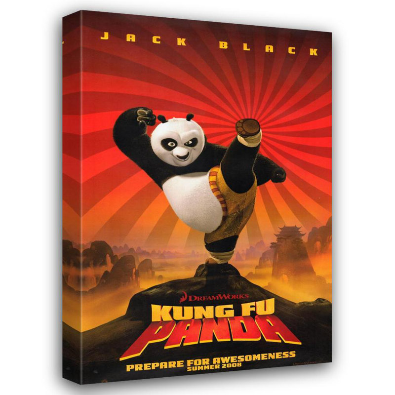 Kung Fu Panda, H 24 po x l 16 po