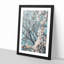 Pale Pink Magnolia Tree - Picture Frame Painting Print-56925380-56925383