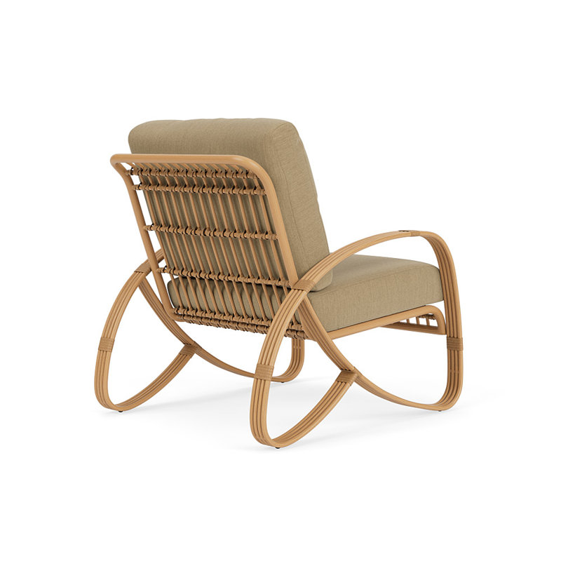 Riviera Outdoor Armchair, Loveboat Saffron