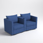 Blue Polyester Blend