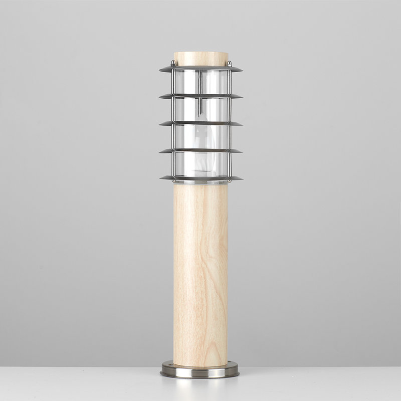 Melani Bollards, 45cm H x 11.5cm W x 11.5cm D, Silver