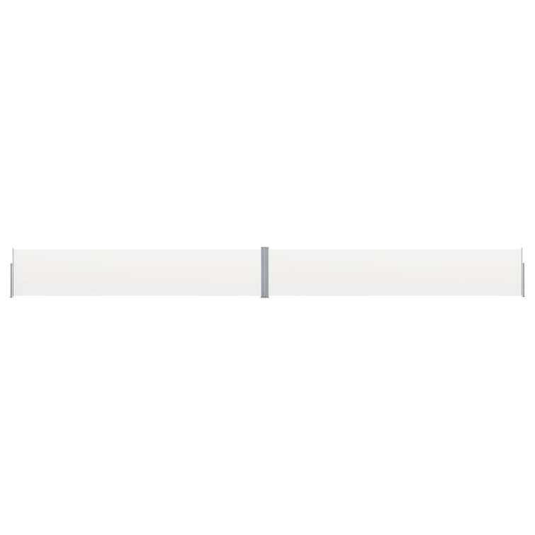Dakota Fields 1200cm W Fabric Cover Motorised Retractable Side Awning