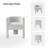 Braien Low Back Arm Dining Chair-988673352