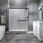 Palisade 78in x 60in x 36in Waterproof Vinyl Shower Surround Kit with Accessories in Urban Fjord-103954386