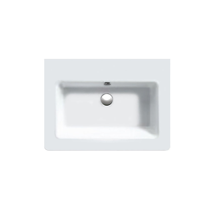 New Light 67 26.38'' L Bathroom Sink, 0-Hole