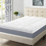 Benita 2" All Seasons Hypoallergenic Down Alternative Mattress Topper