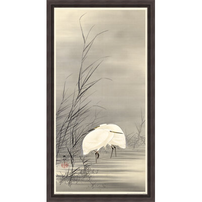 Egrets in a Swamp 1 Piece Painting