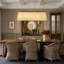 5 - Light Linear Boho Cotton Woven Island Chandelier