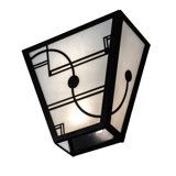 2 - Light Flush Mounted Sconce