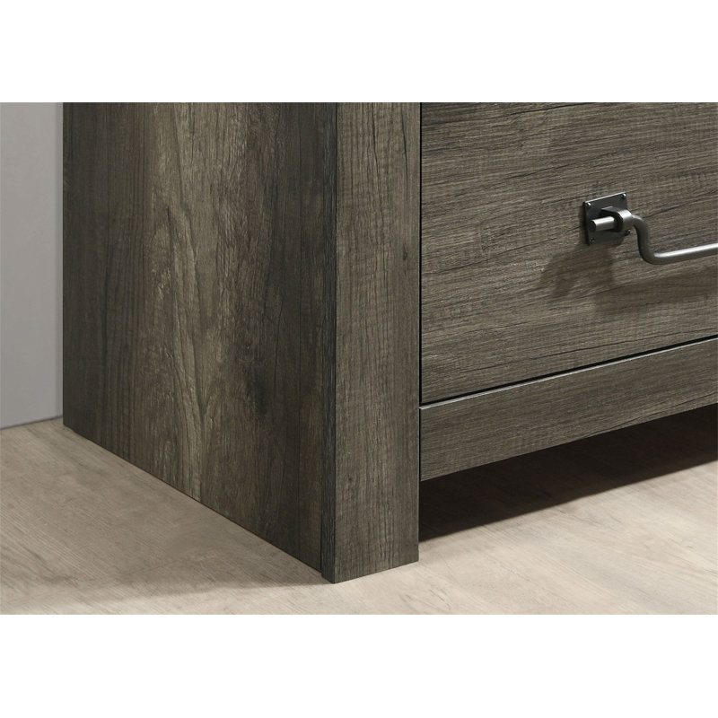 Table de chevet Farmhouse Rustic Grey