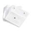 Doublure de rideau de douche transparente 70 po x 72 po Whitmor
