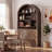 75" H Arched Kitchen Pantry Cabinet-130669236