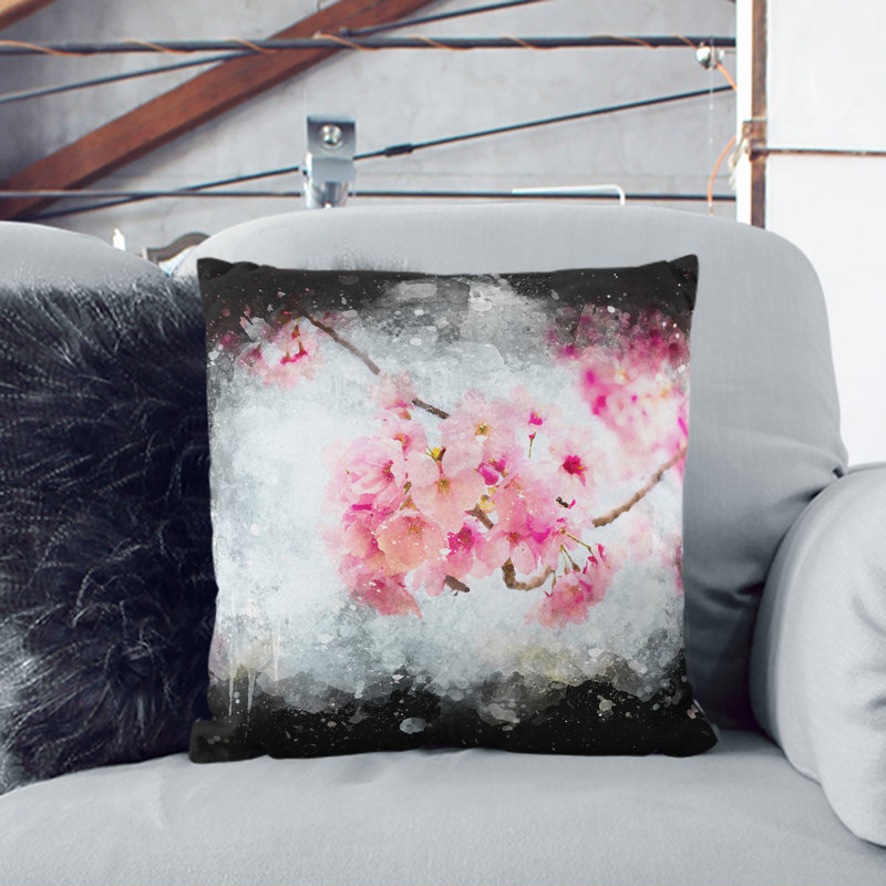 Square Throw Cushion, White, 55cm H x 55cm W x 20cm D