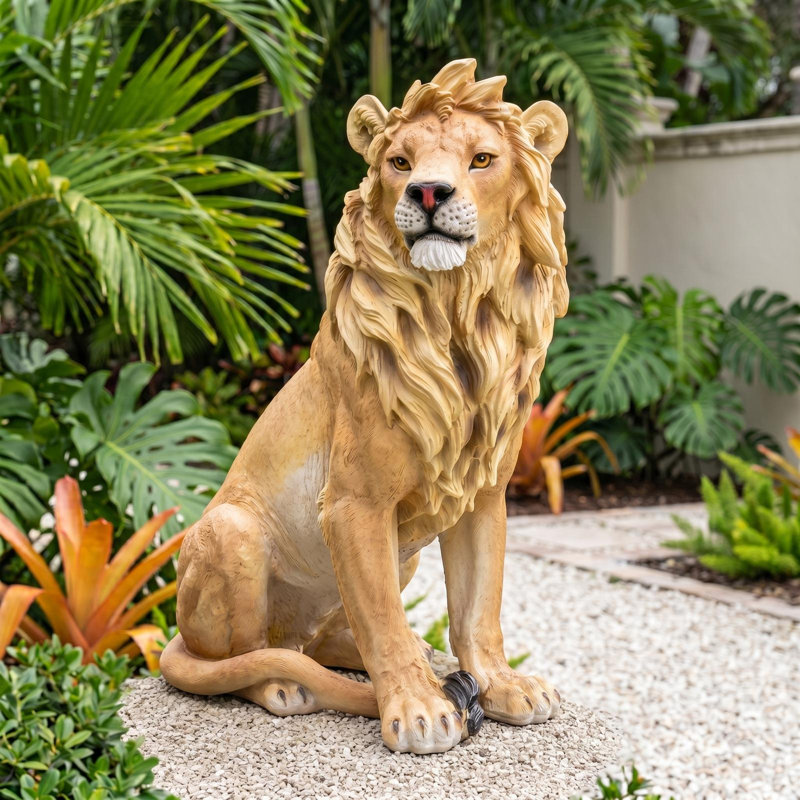 Statue de lion King of Beasts