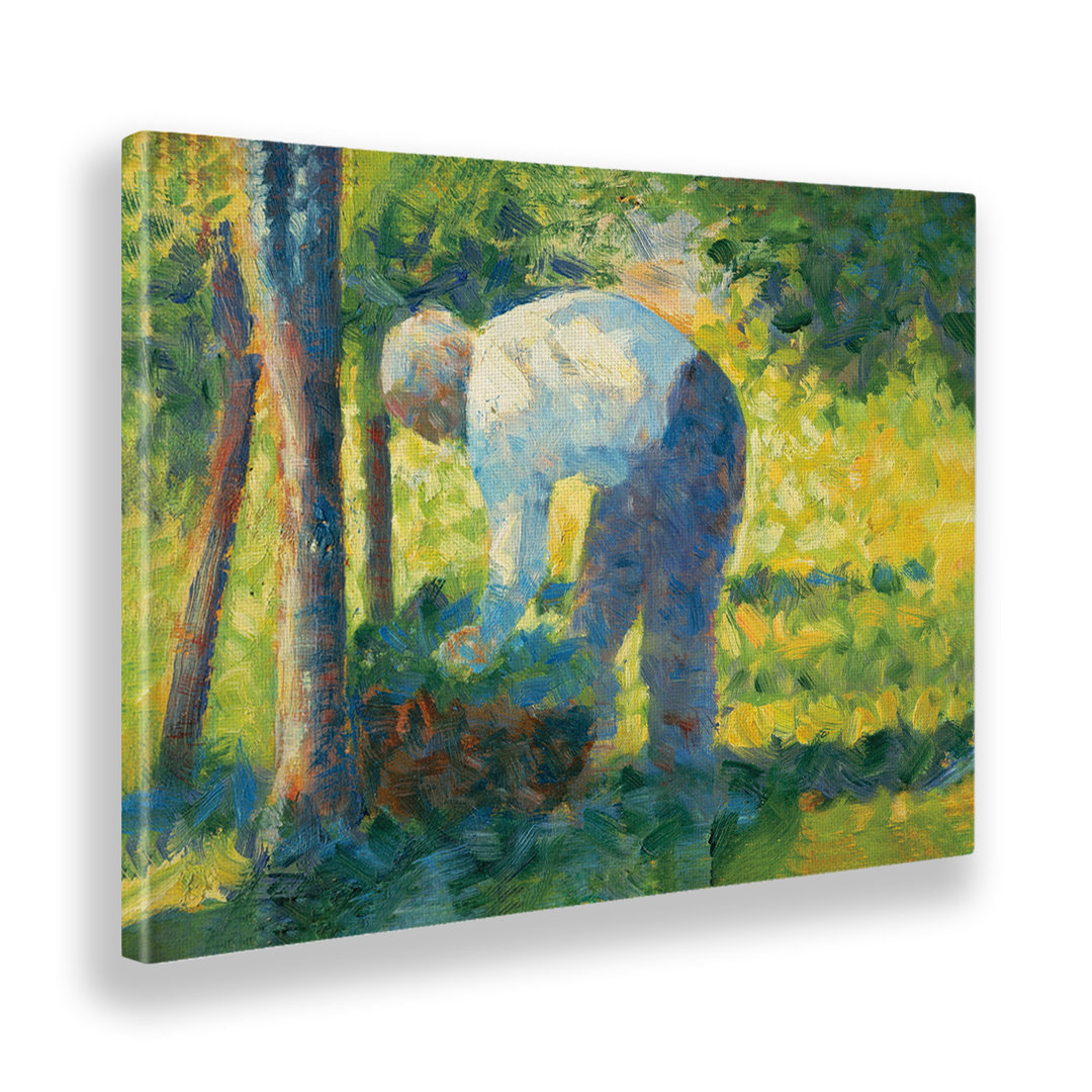 Acrylbild The Gardener von Georges Seurat