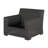 Rustic Woven Lounge Chair - Slate Gray-62332850-62332847-63221116