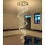 Lustre moderne en cristal à intensité variable-1710559648