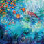 «Iris Scott - Green River Sockeye» par Iris Scott, reproduction d'art sur toile tendue-20161682-72671647-72671654
