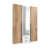 Plank oak/White selected