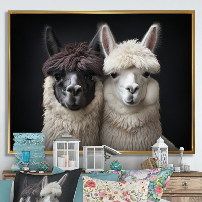 «Two Alcapas Graceful Guardians III», reproduction sur toile