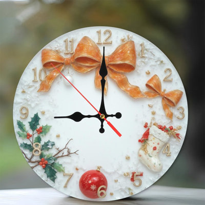 Christmas-Gold-Numbers-Clock-Face