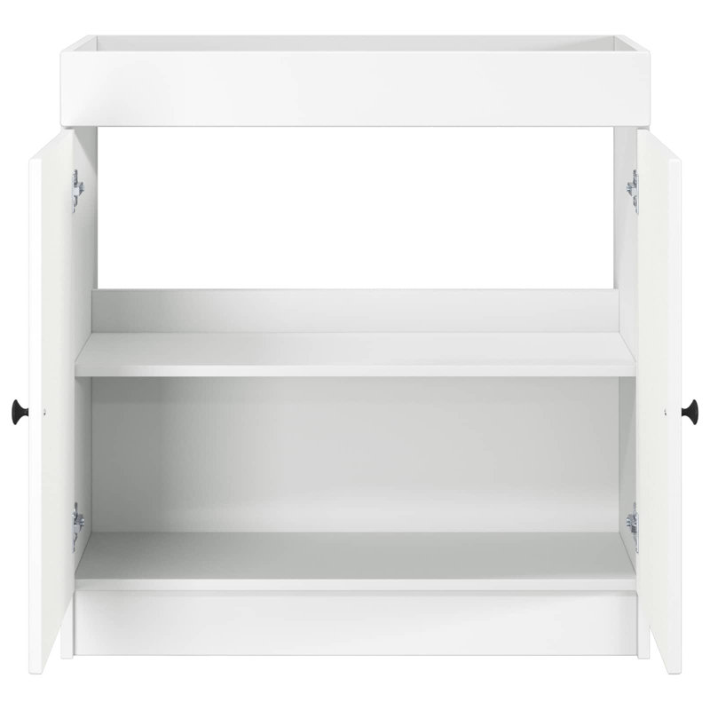 78.5cm Bathroom Vanity Base Only, White