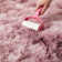 Adeolu Solid Colour Shag Area Rug