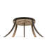 Urban Spoked 6 - Light Semi Flush Mount