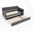 Mid-Century Button Tufted Daybed with Pull-Out Trundle-1890728310-1890728308