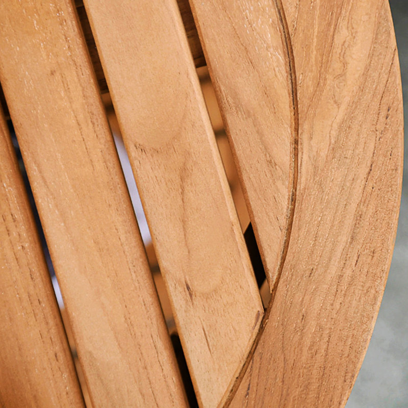 Anayha 2-Person Teak Outdoor Seating Group, Naturel, 24"