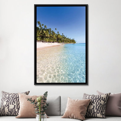 " Palm Tree Laden Beach, Republic Of Fiji " by Matteo Colombo