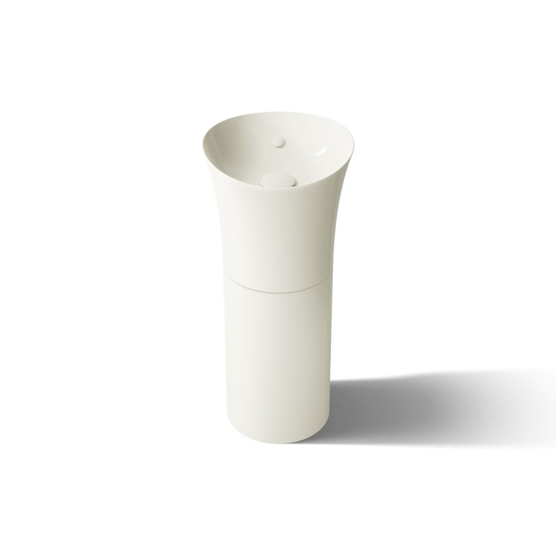 Veil® Pedestal Lavatory, Biscuit