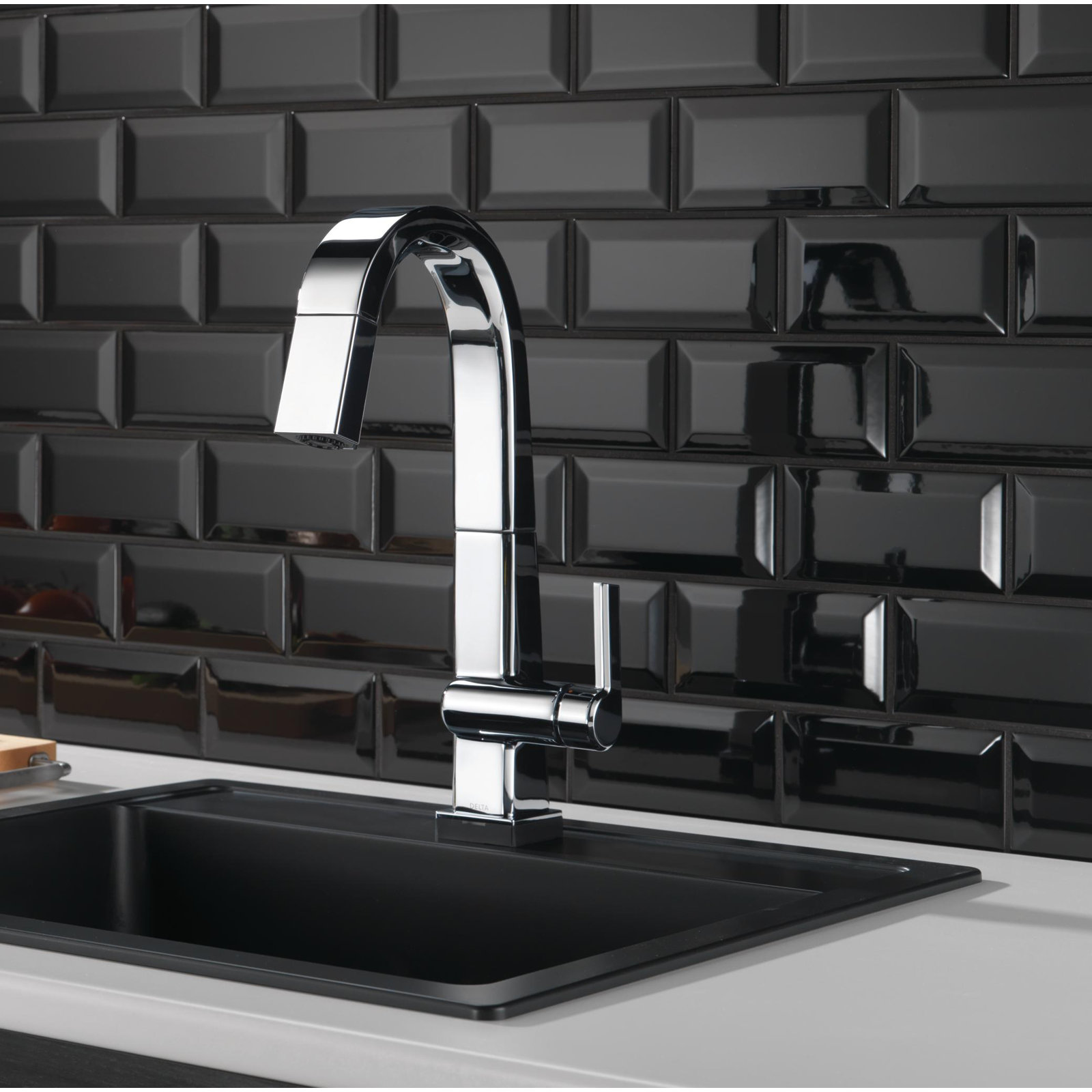 Pivotal Pull-Down Touch Bar Faucet, Chrome