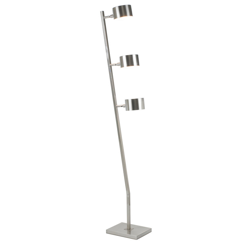 Benelva 60'' Chrome Novelty Floor Lamp