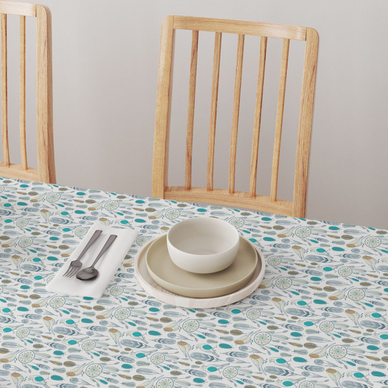 Round Cotton Twill Tablecloth