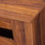 Longue console multifonctionnelle extensible, table de salle à manger en bois pour une utilisation polyvalente dans la maison et une optimisation de l'espace-335561004