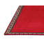Tapis de zone rouge/noir contemporaine-997565472
