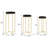 Ensemble de tables d'appoint modernes Heming