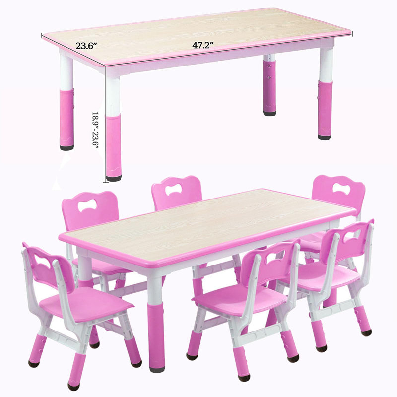 Table de jeu Swinney, Rose