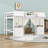 Wooden Loft Bed With Cabinet, Curtain And Ladder-771847274-771847275