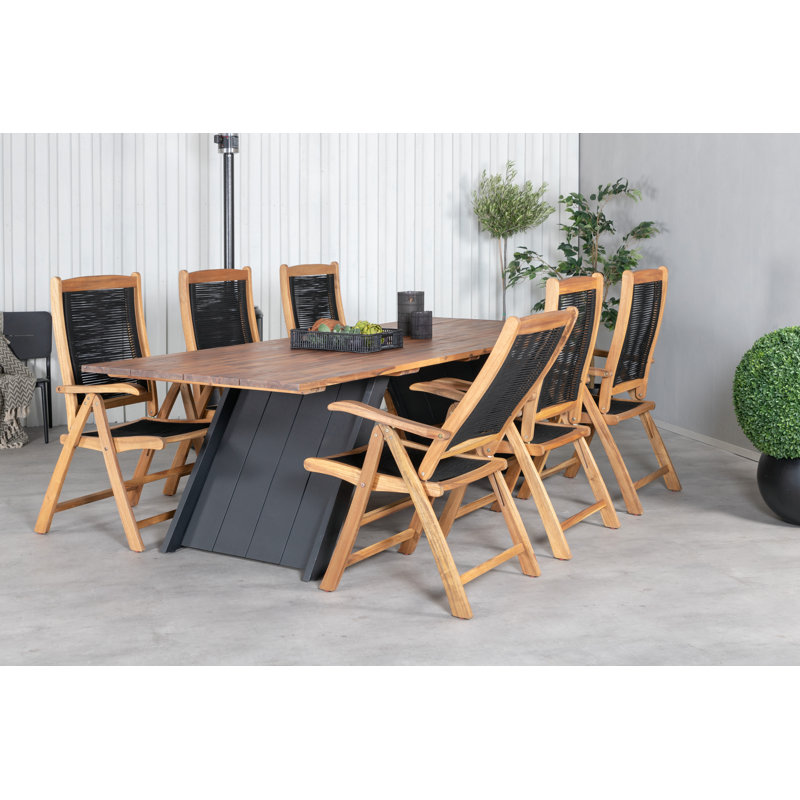 Zulema 6 - Person Dining Set