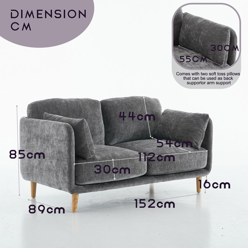 Fabric Sofa, 2