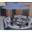 Aadit 300cm Lighted Cantilever Parasol-1619148221