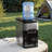 44Lbs Countertop Ice Maker with Hot/Cold Water Dispenser, Self-Cleaning Black