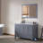 48.5'' Single Bathroom Vanity with Marble Top-27091301