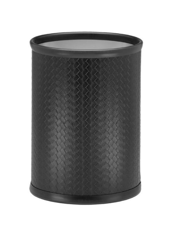 Corbeille pour déchets Woodsburgh, Noir