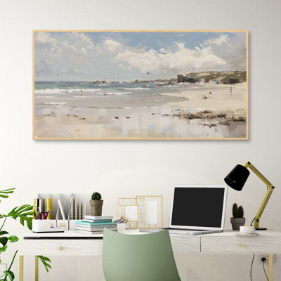 Shoreline Morning By Studio Arts Framed Wall Art