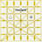 Omnigrid 6" x 6" Square Quilting and Sewing Ruler