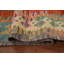 Tapis oriental réversible en laine Kilim 7 x 10